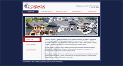 Desktop Screenshot of cosmosconstruction.com